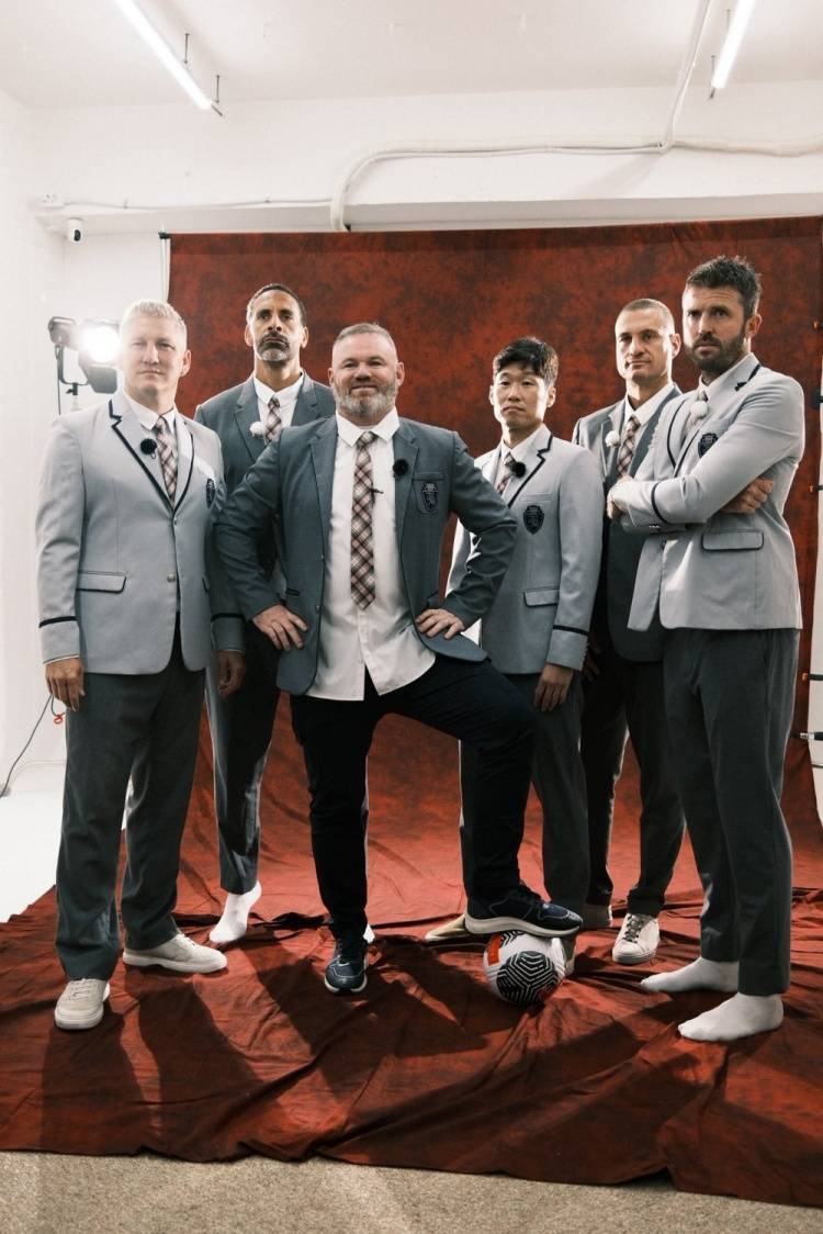 曼联老男孩重聚！费迪南德、卡里克、小猪、鲁尼、维迪奇、朴智星